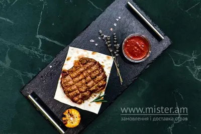 Стейк з телятини з соусом Брусничним (на вагу, ціна за 300 г) Cleo Rest undefined фото