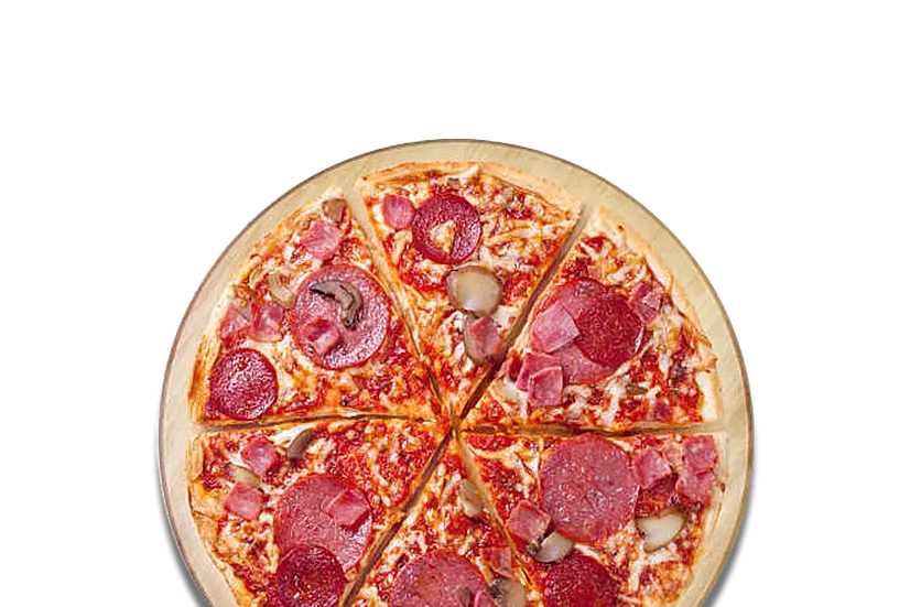 Spicy meat pizza - "Romero's Pizza" in Austin photo 