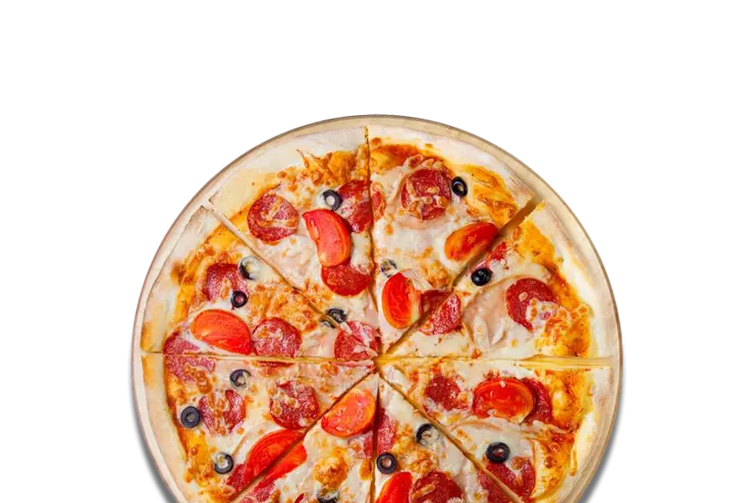 BBQ pizza - "Romero's Pizza" in New York photo