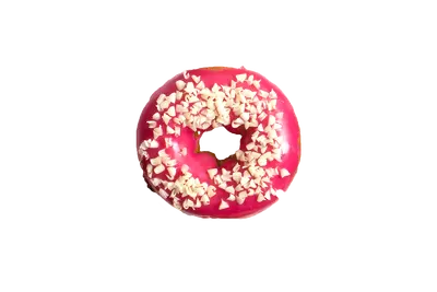 Strawberry donut Romero's Pizza 5400 Brodie Ln, Austin, TX 78745 photo