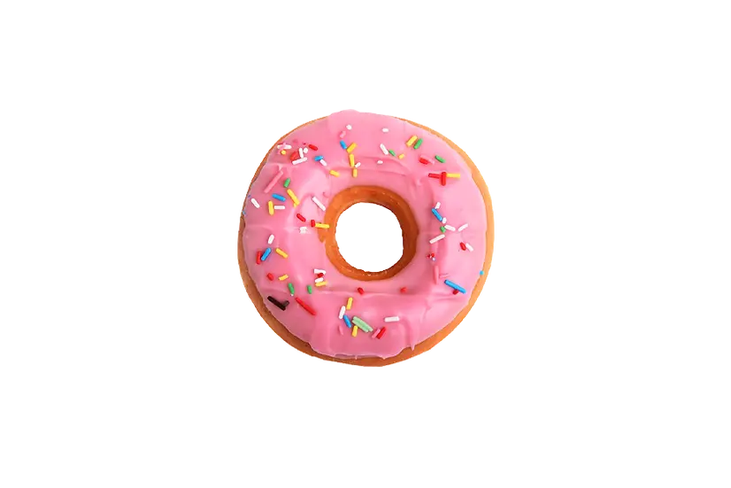 Bubble gum donut - "Romero's Pizza" in Austin photo 