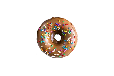 Chocolate donut Romero's Pizza 5311 Duval St, Austin, TX 78751 photo
