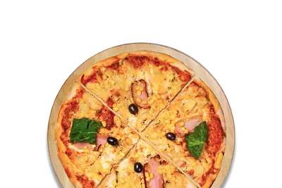 Hawaiian pizza Romero's Pizza 5400 Brodie Ln, Austin, TX 78745 photo