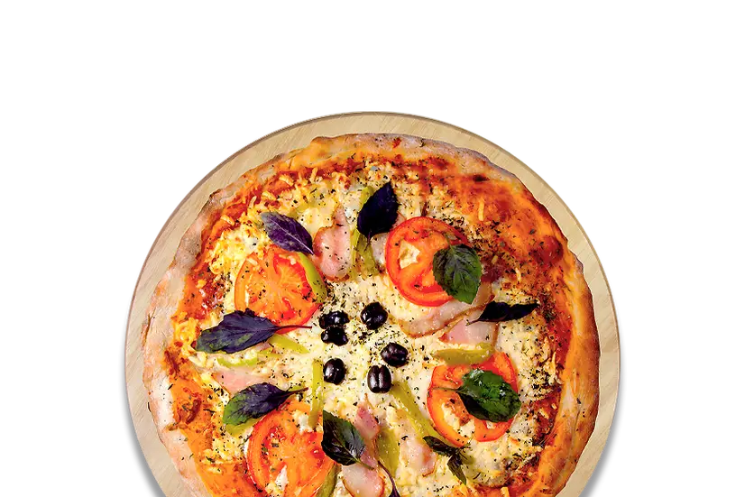 Calzone pizza - "Romero's Pizza" in New York photo