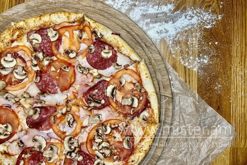 Піца "Копчена" 18 см - "Da!Bro Pizza" в Чернігові фото