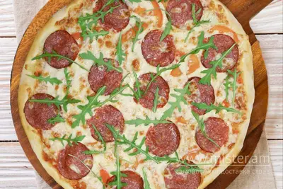 Піца "Салямі" 35 см Mama Pizza undefined фото