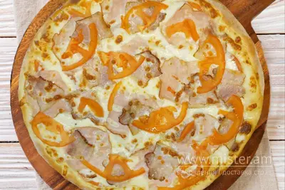 Піца "Карбонара" 35 см Mama Pizza undefined фото