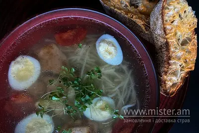 Бульон з куркою та яйцем Gangster undefined фото