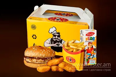 Малюк бокс з іграшкою Daddy Burger undefined фото