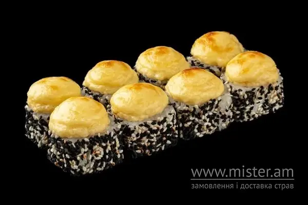 Рол запечений сирний з лососем - "Sushi-Pizza by La Spezia (вул.Харківська, 5/1)" в Сумах фото