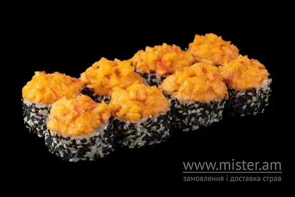 Рол запечений з крабом - "Sushi-Pizza by La Spezia (вул.Харківська, 5/1)" в Сумах фото