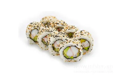Рол "Каліфорнія" з креветкою в кунжуті Dart Sushi undefined фото