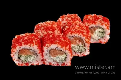 Рол "Каліфорнія" з лососем в ікрі Pronto Pizza & Sushi undefined фото