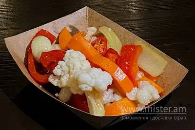 Овочі мариновані Ребра та вогонь undefined фото
