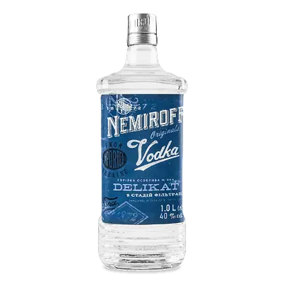 Горілка Nemiroff Delikat м'яка 1л Beer&Wine undefined фото