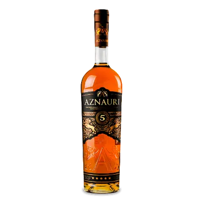 Коньяк Aznauri 5 зірок 0.5л Beer&Wine undefined фото