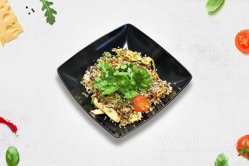 Рис з куркою та овочами - "Хочу" в Черкасах фото