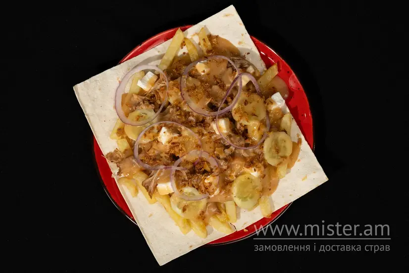 Poutine "Pulled Pork" - "Canadian Food" в Івано-Франківську фото 