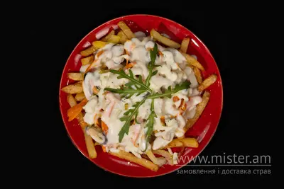 Poutine з мідіями Canadian Food undefined фото