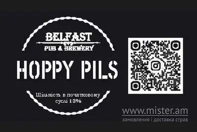 Пиво "Hoppy Pils" Belfast Pub undefined фото