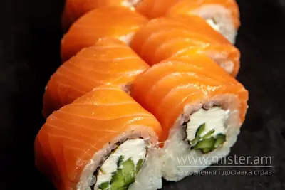 Рол "Філадельфія" з огірком BAO sushi undefined фото