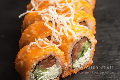 Рол "Каліфорнія" з копченим лососем BAO sushi undefined фото