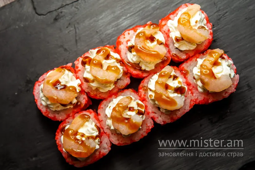 Рол "Креветка De Luxe" - "BAO sushi" в Чернігові фото