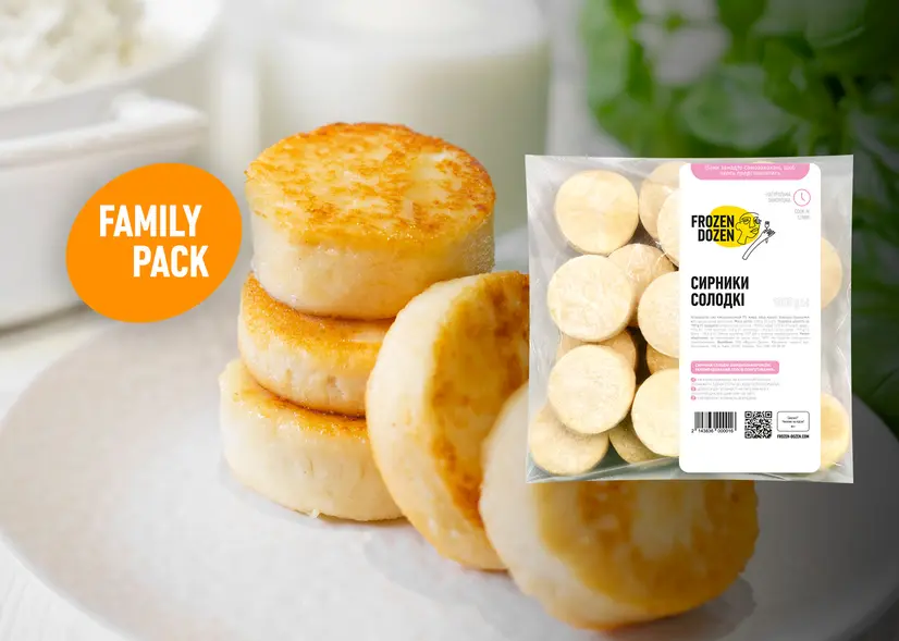 FAMILY Pack Сирники солодкі - "Frozen Dozen" в Одесі фото 