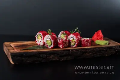 Каліфорнія з креветкою в натуральній ікрі Guava Sushi undefined фото