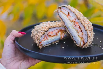 Суші-бургер з тигровою креветкою BAO sushi undefined фото