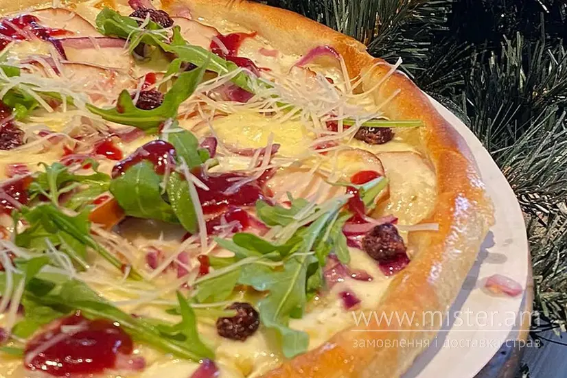 Піца с копченою куркою та сиром Брі L - "Celentano Pizza" в Черкасах фото 