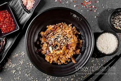 Рис WOK з овочами Yoki restaurant undefined фото