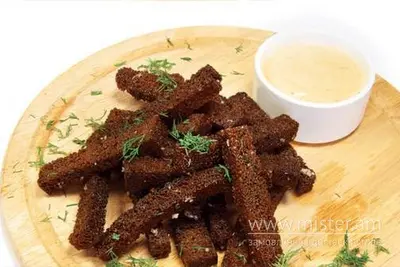 Грінки з житнього хліба з часником та соусом MANGAL undefined фото