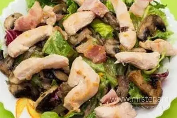 Теплий салат з курячим філе - "MANGAL" в Житомирі фото 