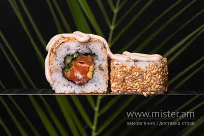 Рол "Каліфорнія кунжут лосось" Американський Пиріг undefined фото