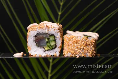 Рол "Каліфорнія кунжут кальмар" Американський Пиріг undefined фото