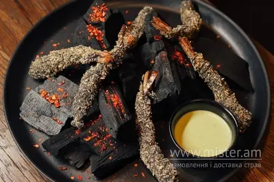 Чорні креветки темпура Sazha undefined фото