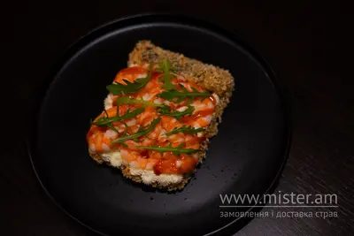 Рисова піца з тигровою креветкою BAO sushi undefined фото