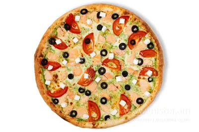 Піца "Вершковий лосось" 38 см IQ Pizza undefined фото