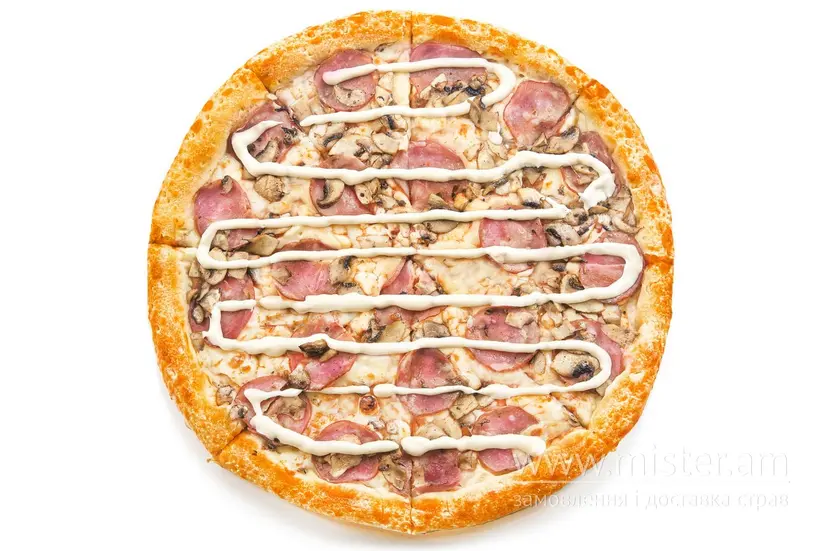 Піца "Шинка та печериці" - "Seven Pizza" в Кропивницькому фото 
