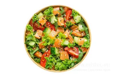 Салат з лососем Pronto Pizza & Sushi undefined фото