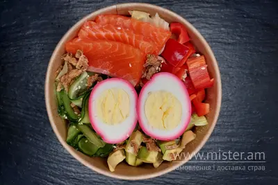 Салмон стайл салат Це SUSHI & PIZZA undefined фото