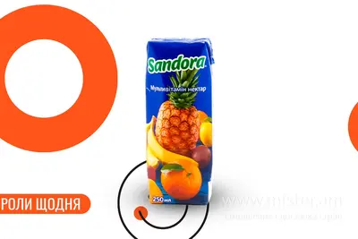 Сік мультивітамін Sandora 0,25 л We Sushi undefined фото