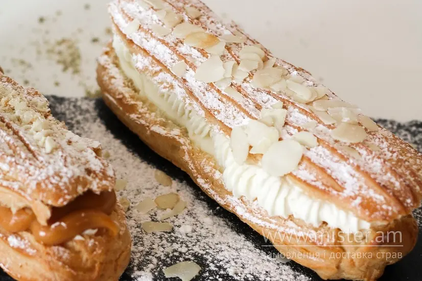 Еклер ванільний - "Boulangerie 33" в Чернівцях фото 