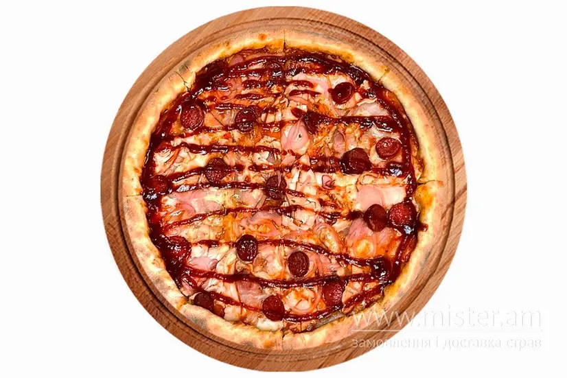 Піца "Барбекю" 43 см - "Pizza & Sushi" в Умані фото