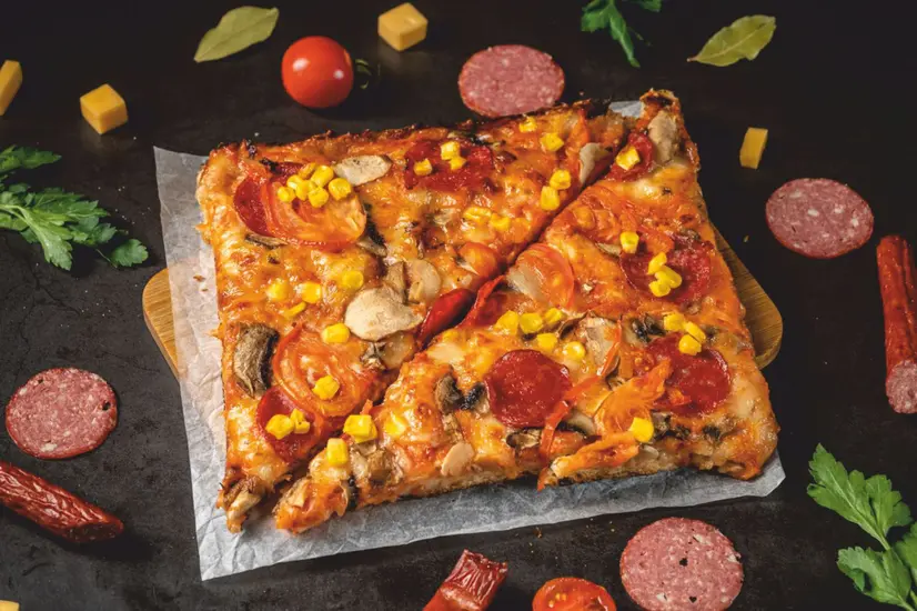 Фірмова піца сита - "TREBA Pizza & Sushi" в Івано-Франківську фото 