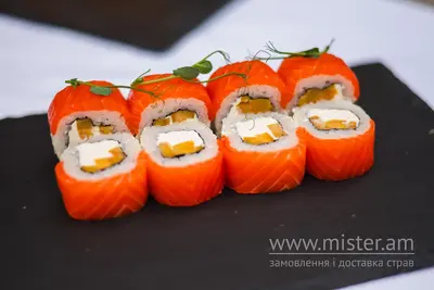 Рол "Філадельфія" з манго BAO sushi undefined фото