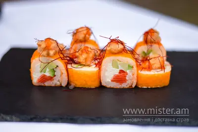 Рол з поп-корном з креветки BAO sushi undefined фото