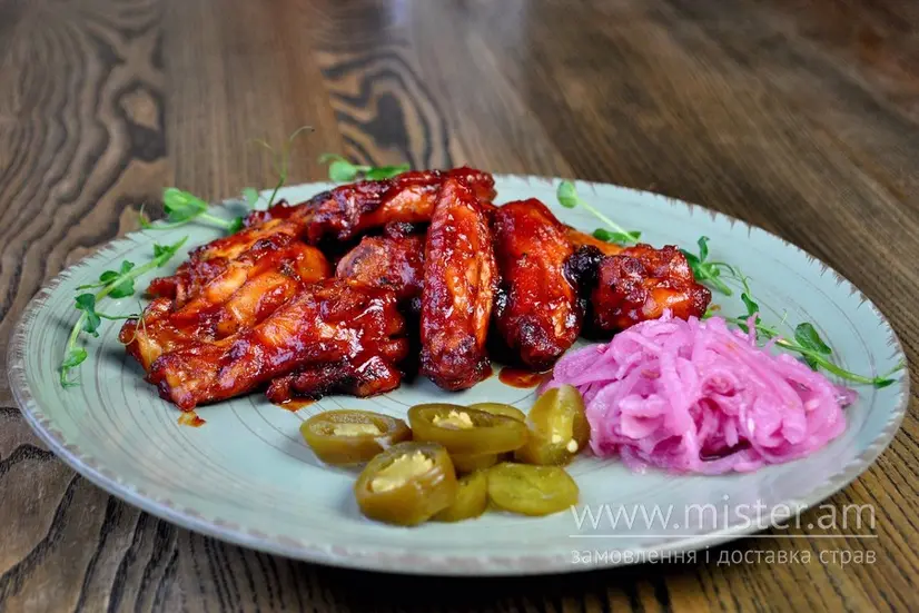 Крила під соусом BBQ - "Kegler" в Хмельницькому фото