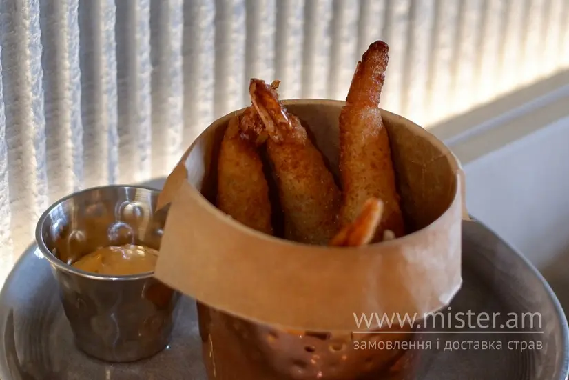 Креветки темпура з соусом Тартар - "Street Pizza" в Черкасах фото 